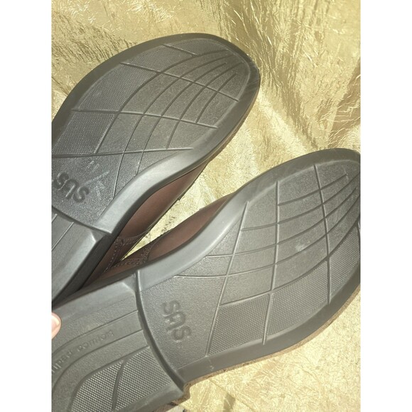 SAS Ambassador Men’s Brown Leather Comfort Oxford Shoes Size 12.5 W Made in USA - Picture 6 of 8